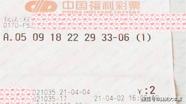 2021054期双色球晒票，梦想与幸运的碰撞